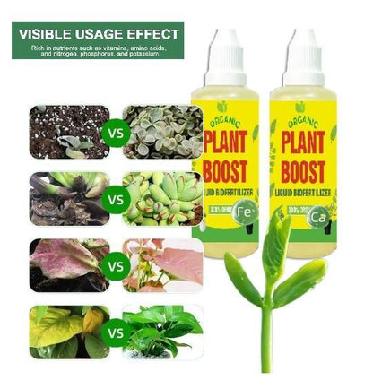 Plant Boost Liquid Biofertilizer for All Crops,Organic (Pack of 2)
